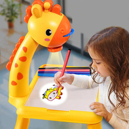 Led Projector Art Drawing Table For Kids