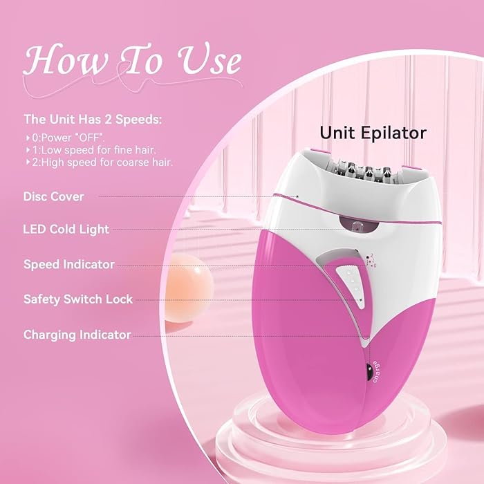 Facial Smooth Glide Epilator