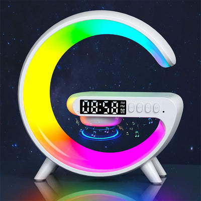 Digital Led Wireless Charger Speaker