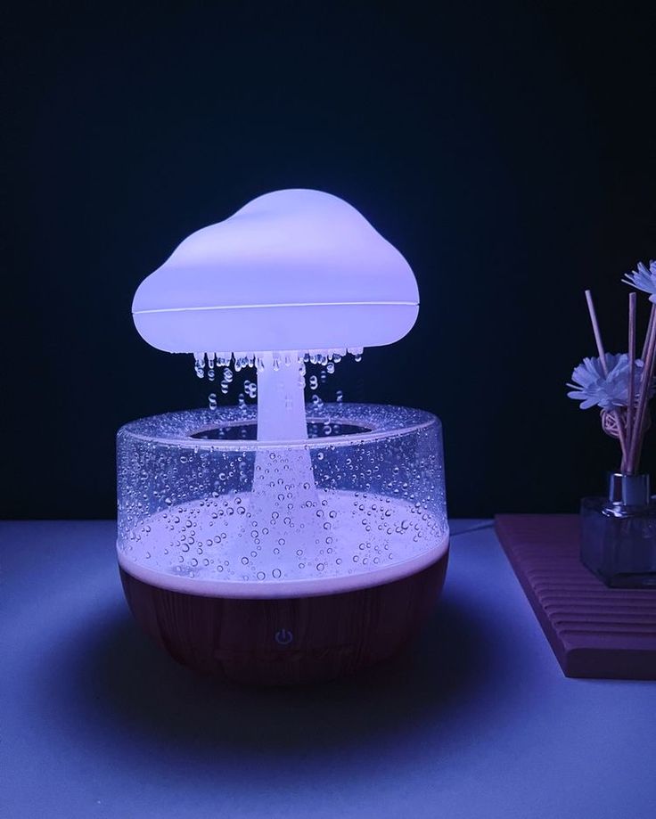 Rain Cloud Water Drip- Mushroom Humidifier