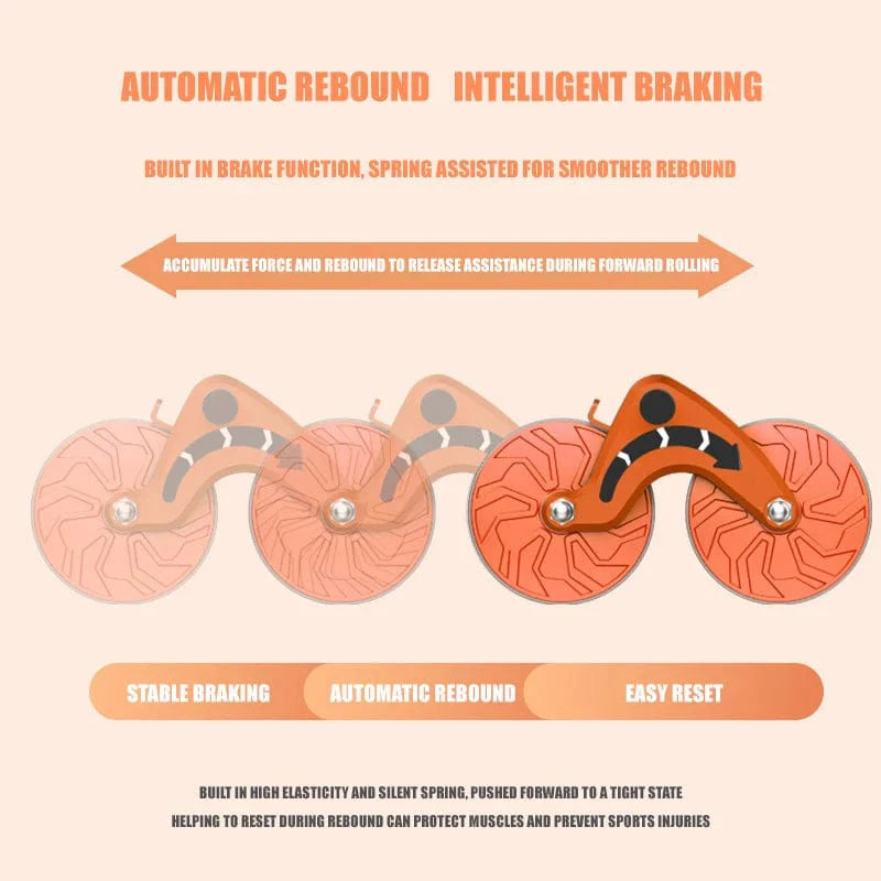 Abdominal Wheel Roller With Elbow Support