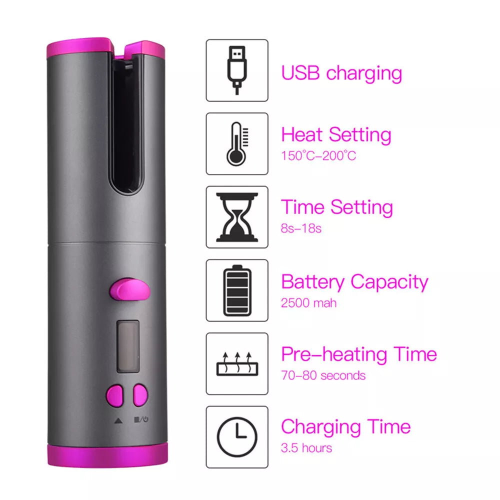 Digital Hair Curler